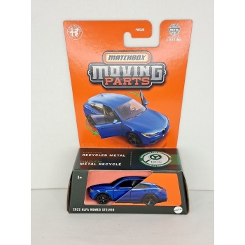 Matchbox 1:64 Moving Parts - Alfa Romeo Stelvio 2022 blue